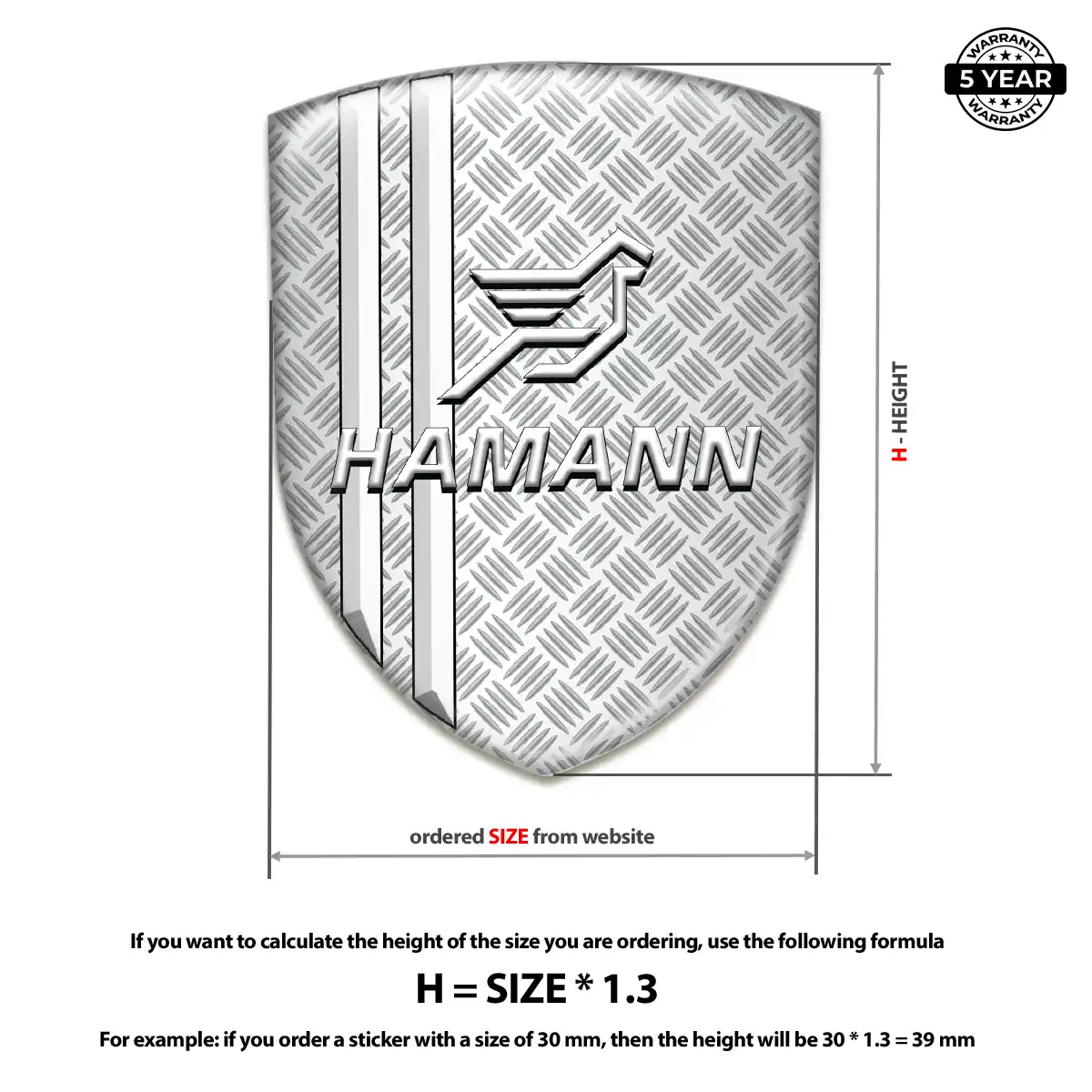 Hamman Emblem Shield Sleek Style