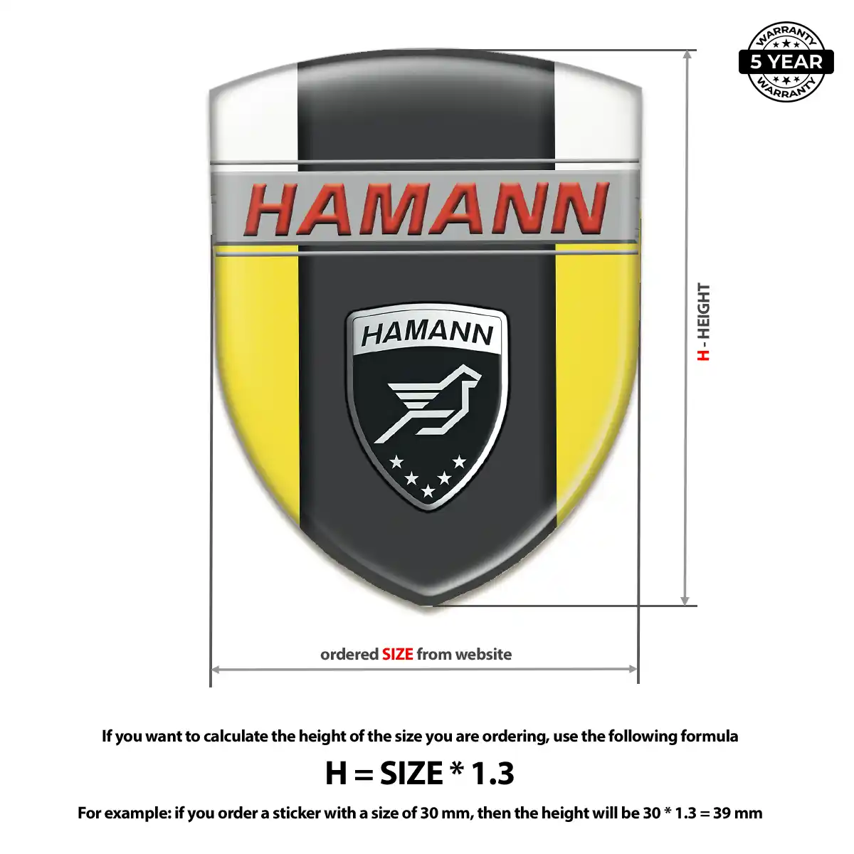Hamman Emblem Shield Sport Tuning