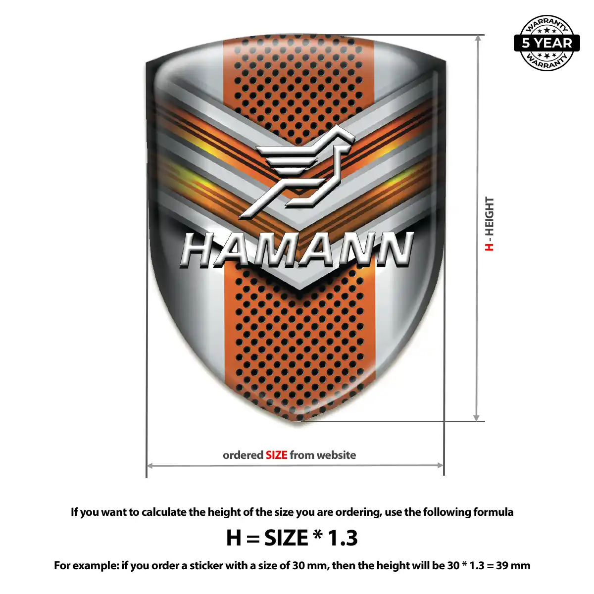 Hamman Emblem Shield Street Tuning