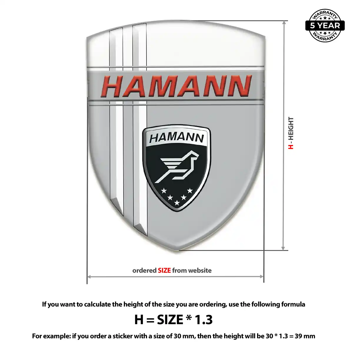 Hamman Emblem Shield Superior Craft