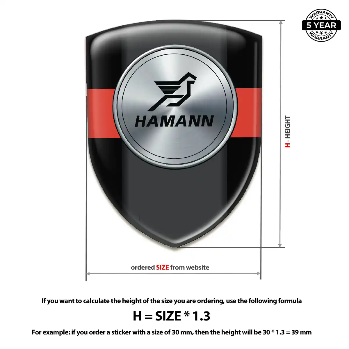 Hamman Emblem Silicone Auto Tuning