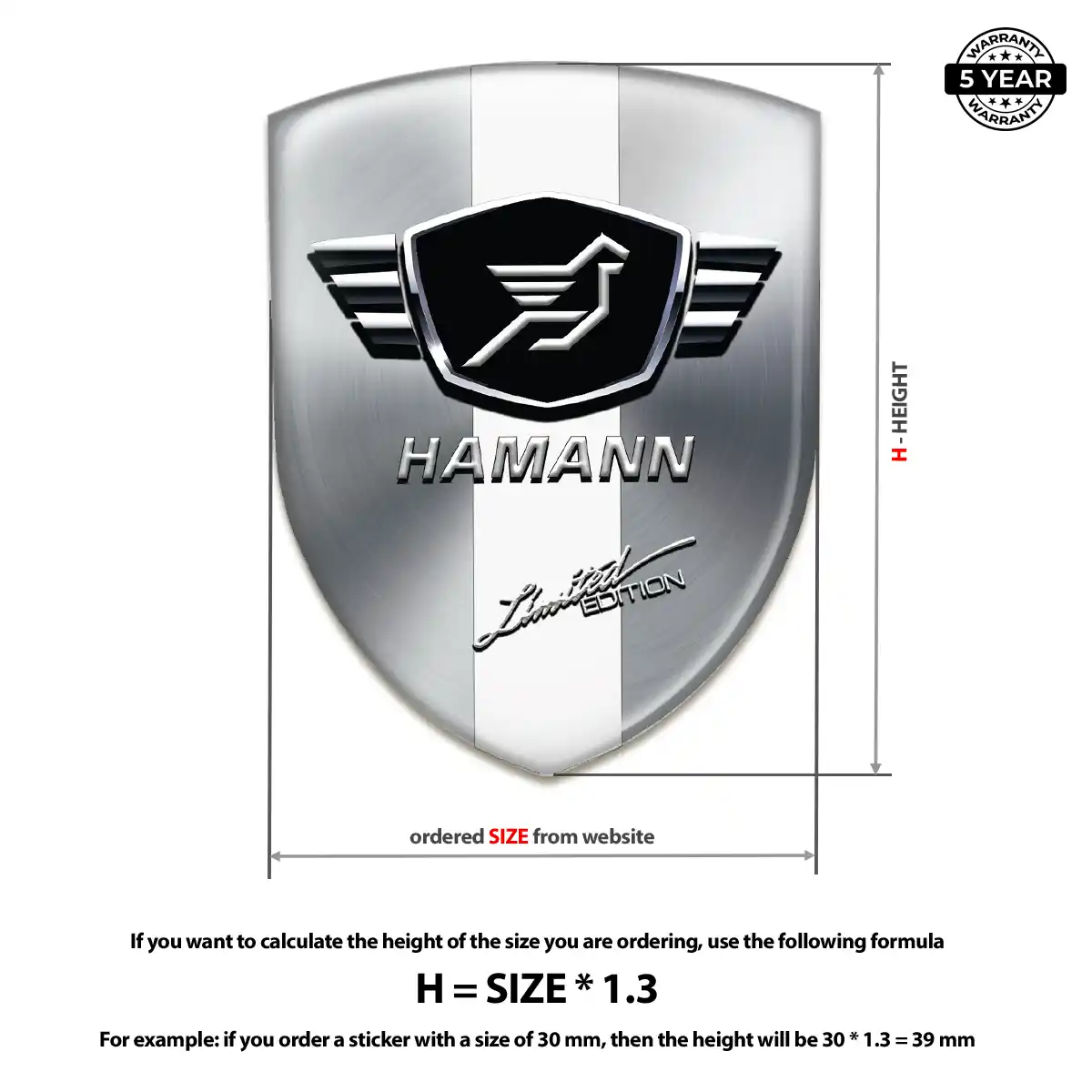 Hamman Emblem Silicone Deluxe Edition