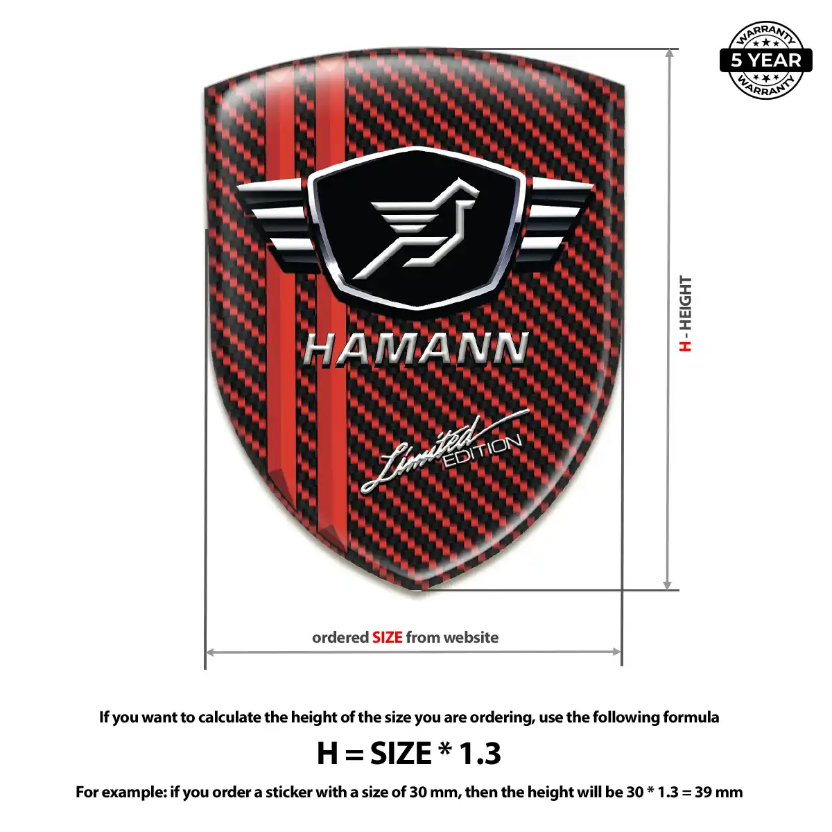 Hamman Emblem Silicone Elite Edition