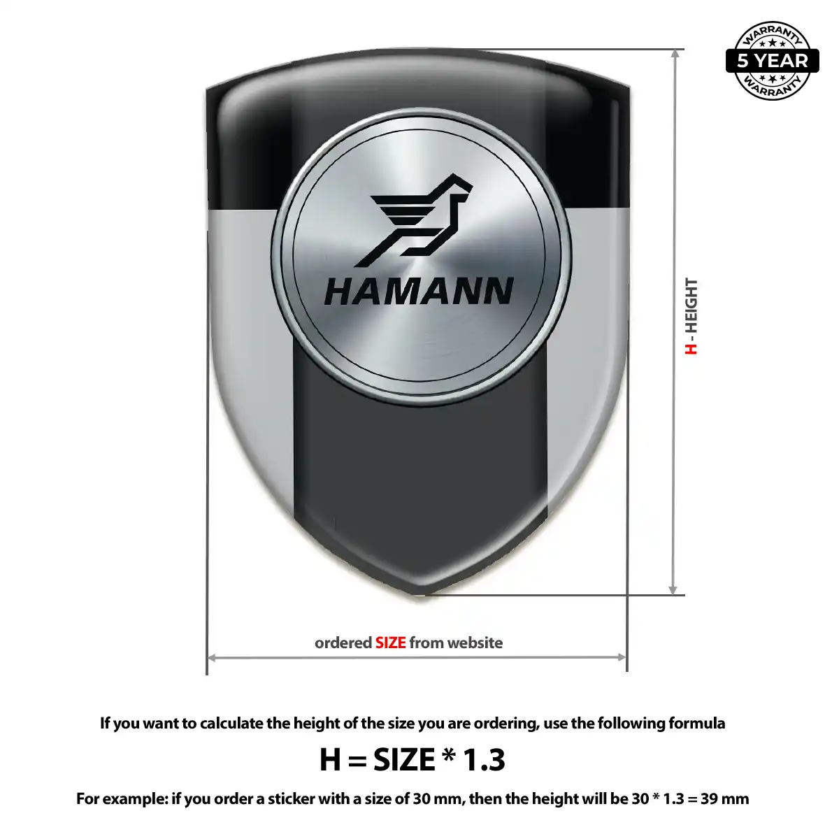Hamman Emblem Silicone Exclusive Series
