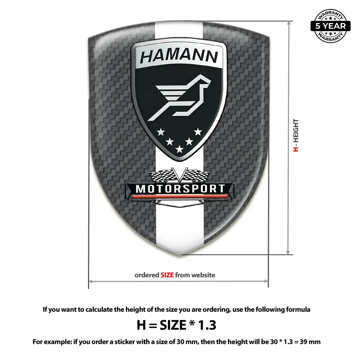 Hamman Emblem Silicone Resin Elite