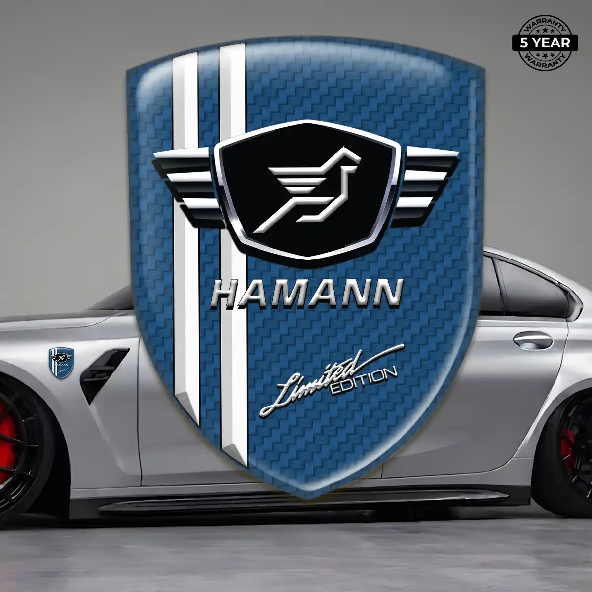 Hamman Emblem Silicone Sleek Style