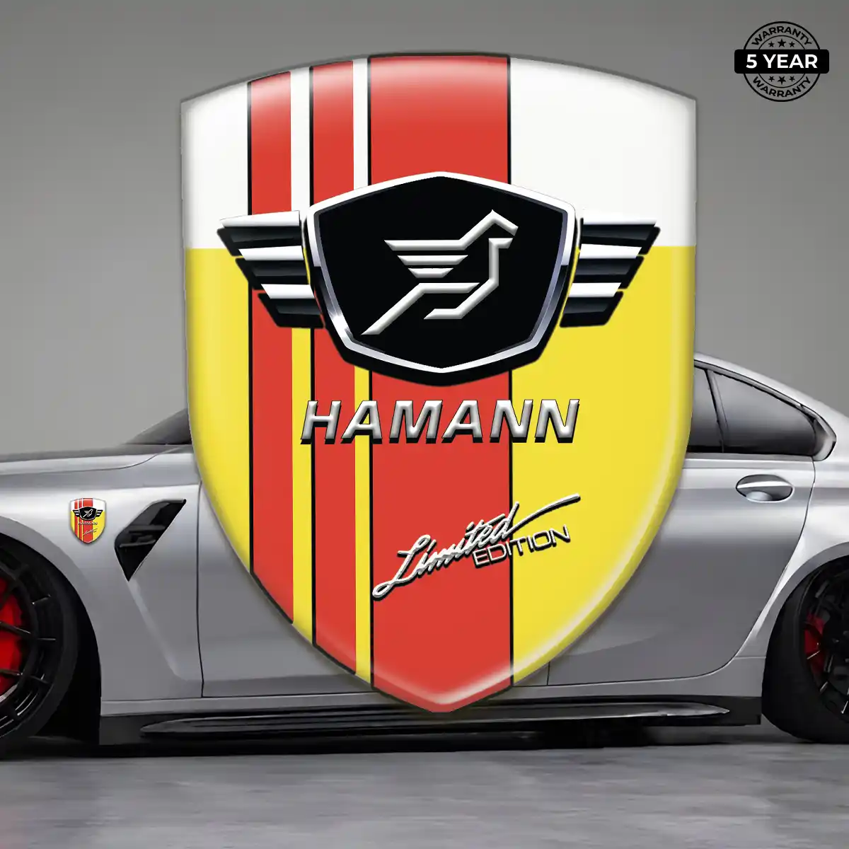 Hamman Epoxy Domed Sticker Auto Tuning