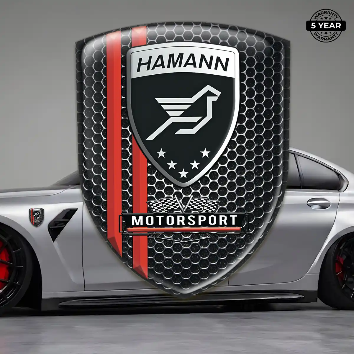 Hamman Epoxy Domed Sticker Deluxe Edition