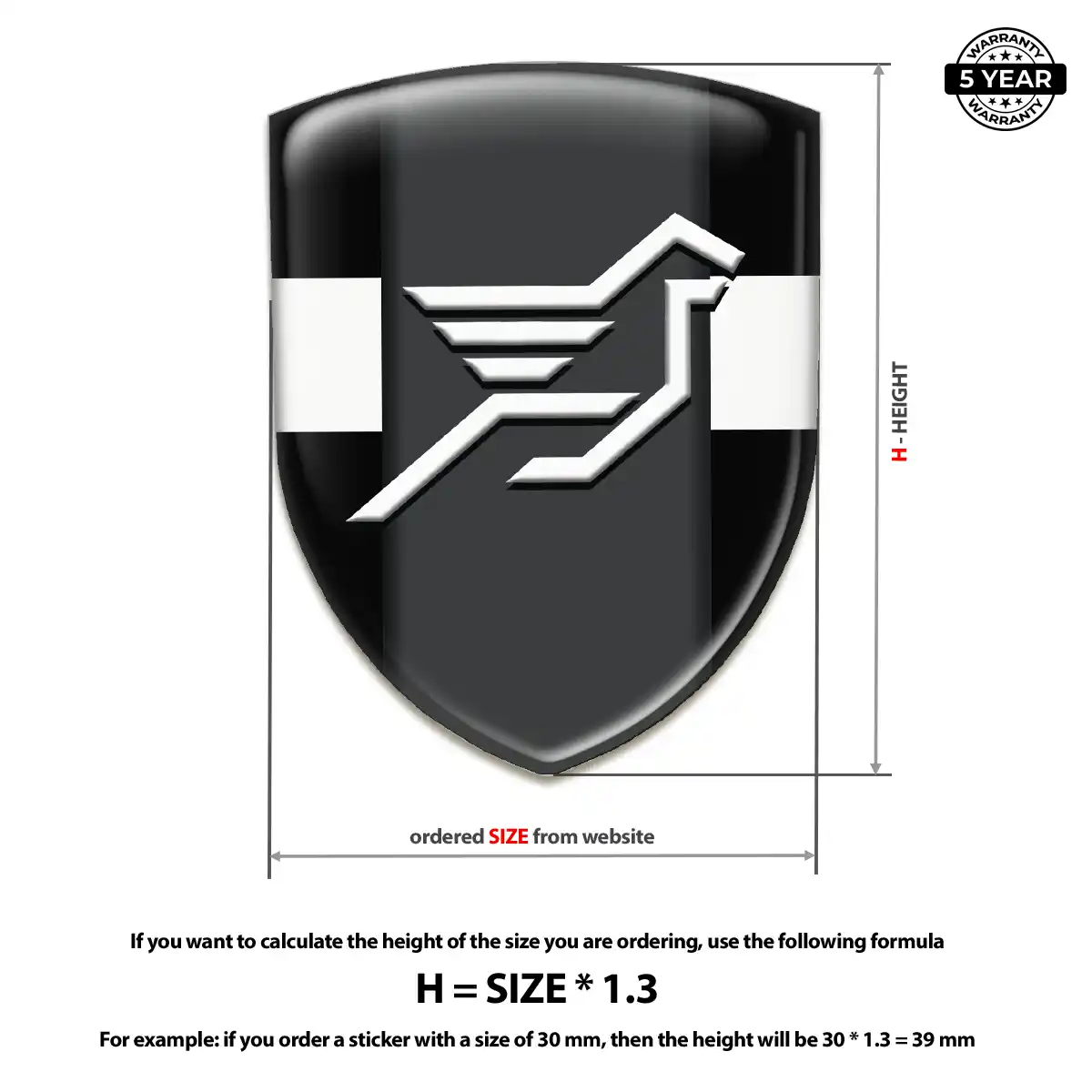 Hamman Epoxy Domed Sticker Elite Edition