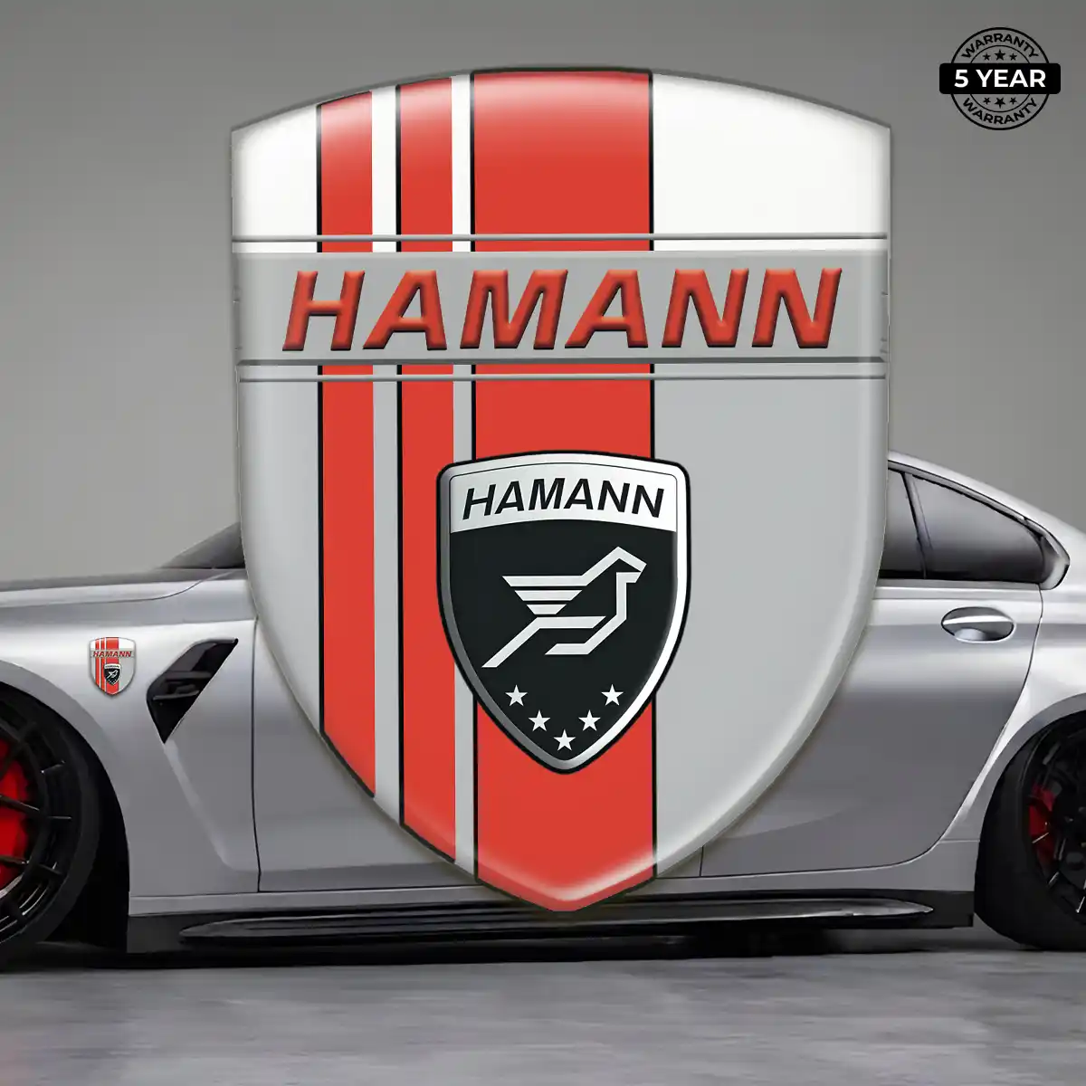 Hamman Epoxy Domed Sticker Interior Elegance