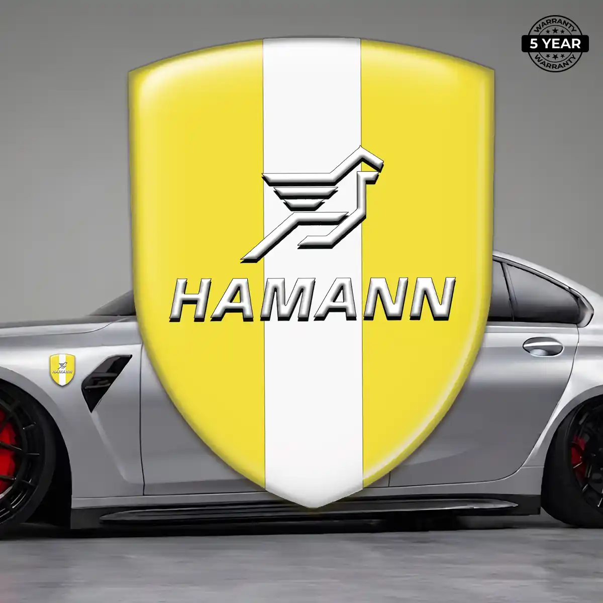 Hamman Epoxy Domed Sticker Interior Luxe