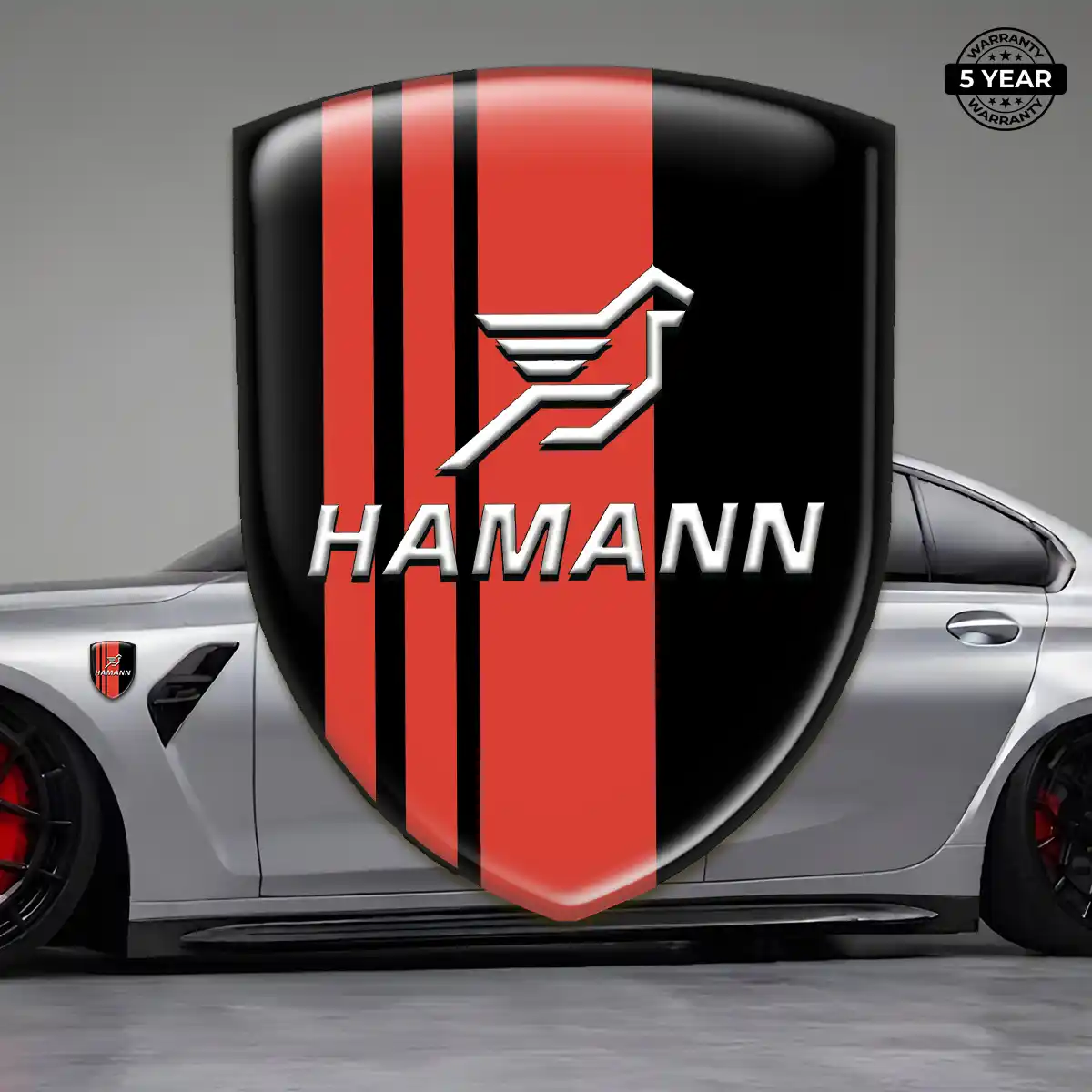Hamman Epoxy Domed Sticker Performance Style