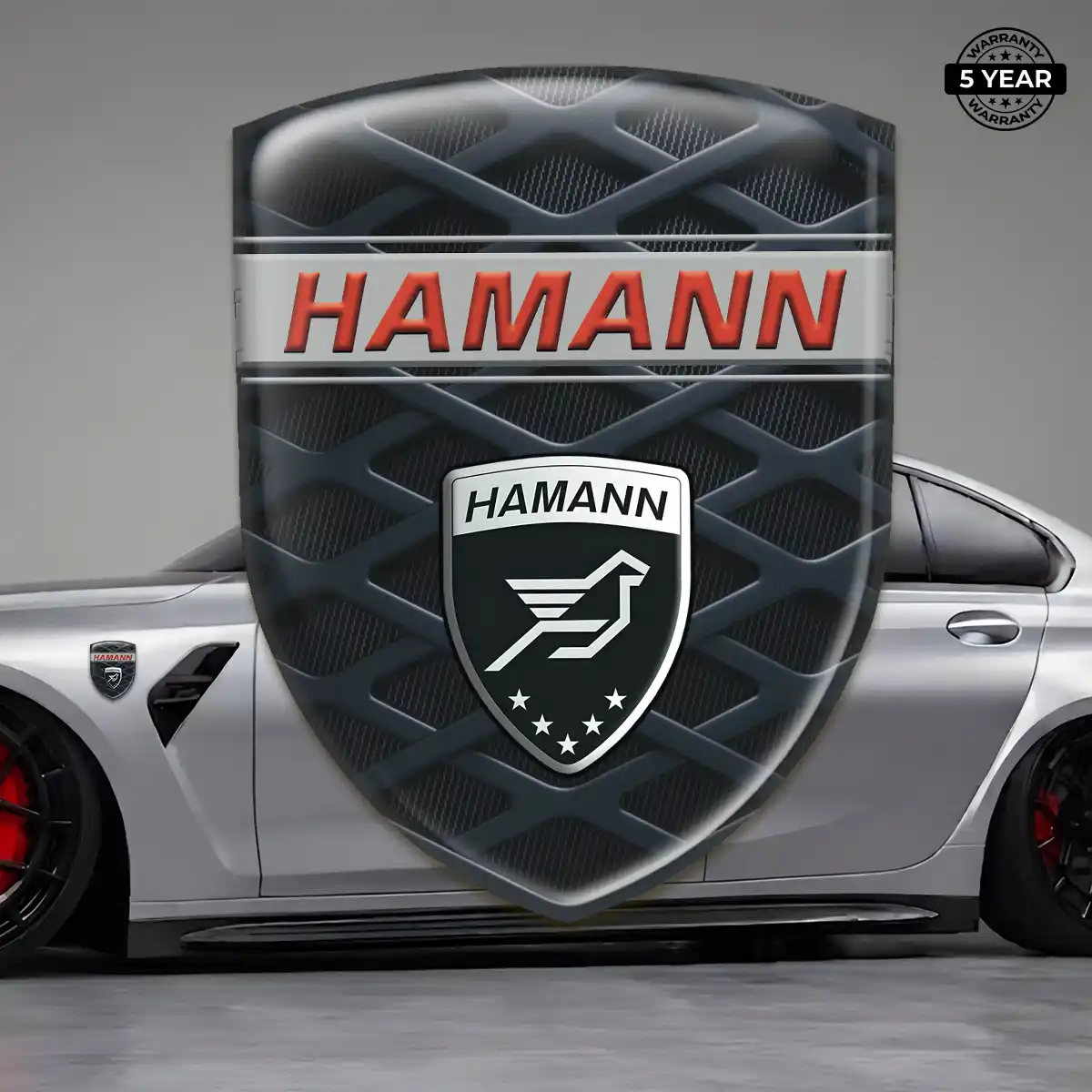 Hamman Epoxy Domed Sticker Prime Quality