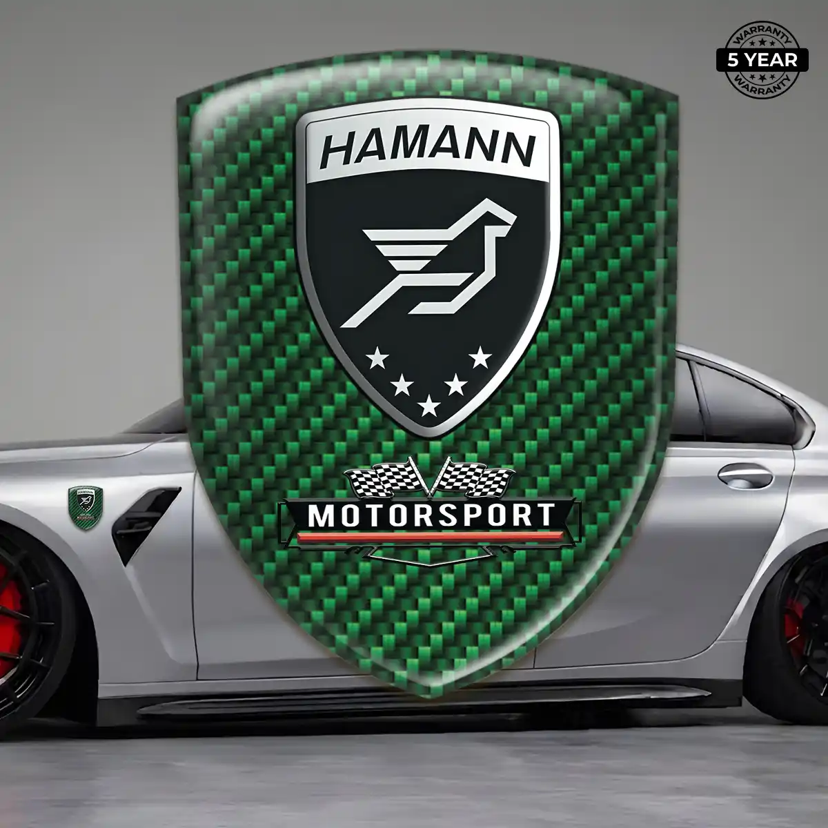 Hamman Gel Badge Sticker Interior Elegance