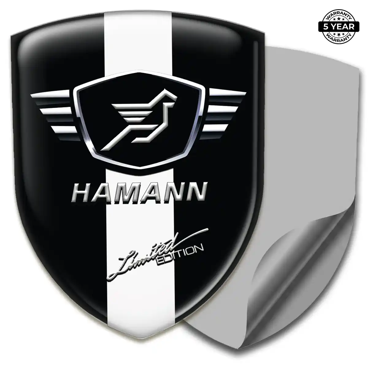 Hamman Gel Badge Sticker Premium Dome
