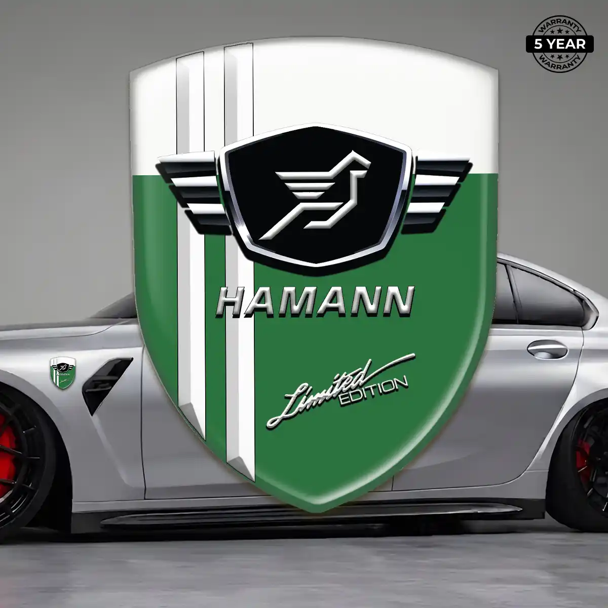 Hamman Gel Badge Sticker Refined Design