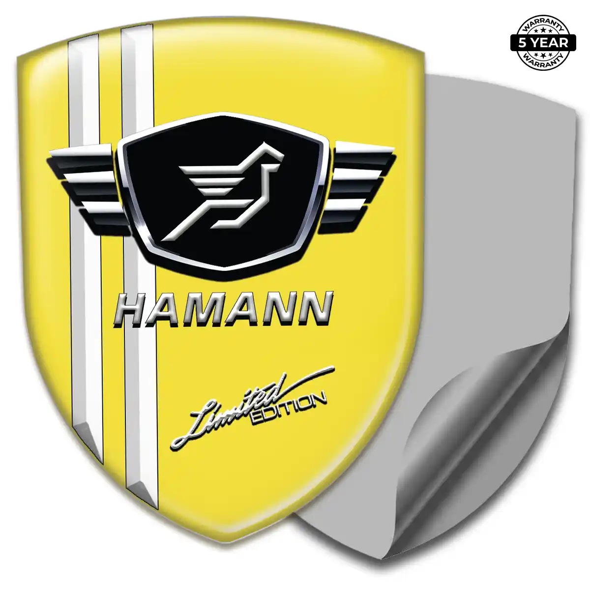 Hamman Gel Badge Sticker Sleek Style