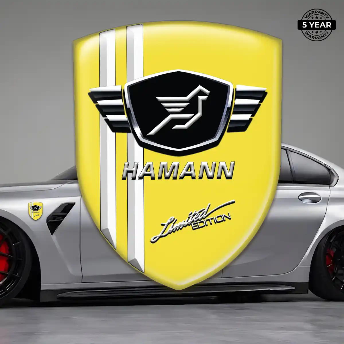 Hamman Gel Badge Sticker Sleek Style