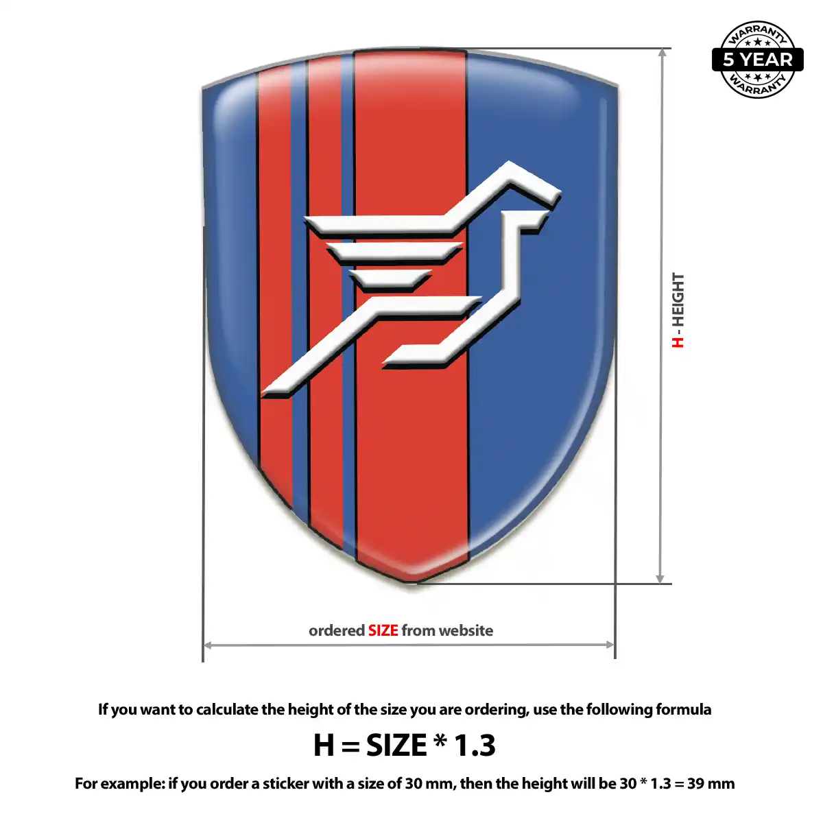 Hamman Gel Badge Sticker Superior Craft
