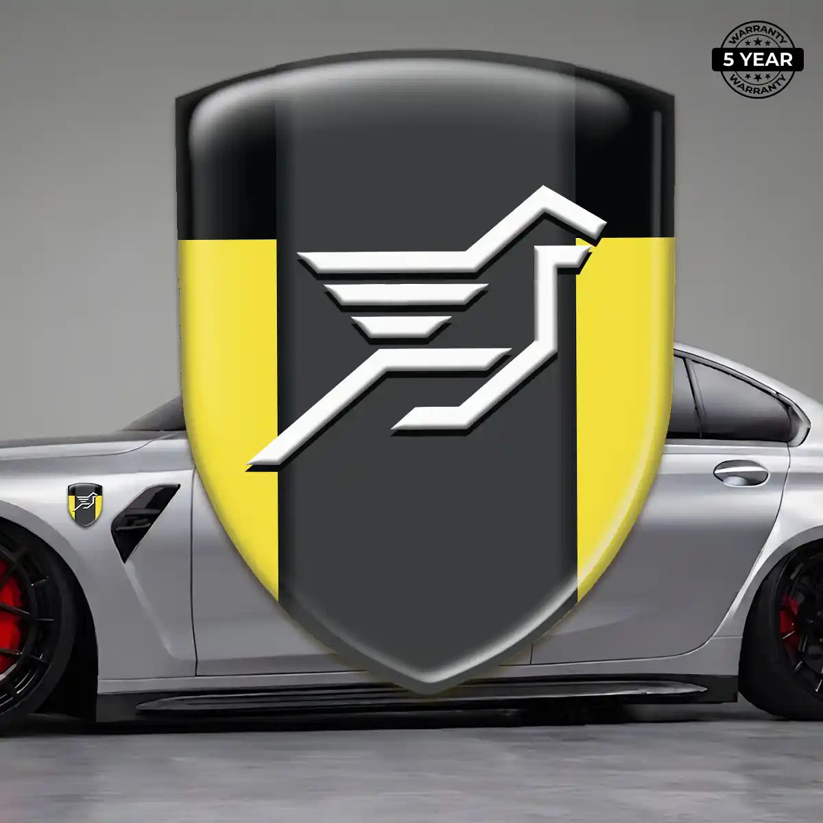 Hamman Gel Emblem Sticker Cabin Style