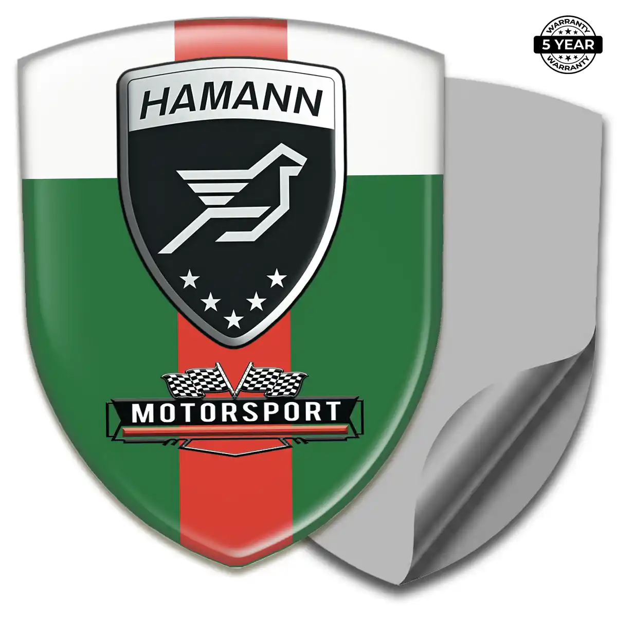 Hamman Gel Emblem Sticker Deluxe Edition