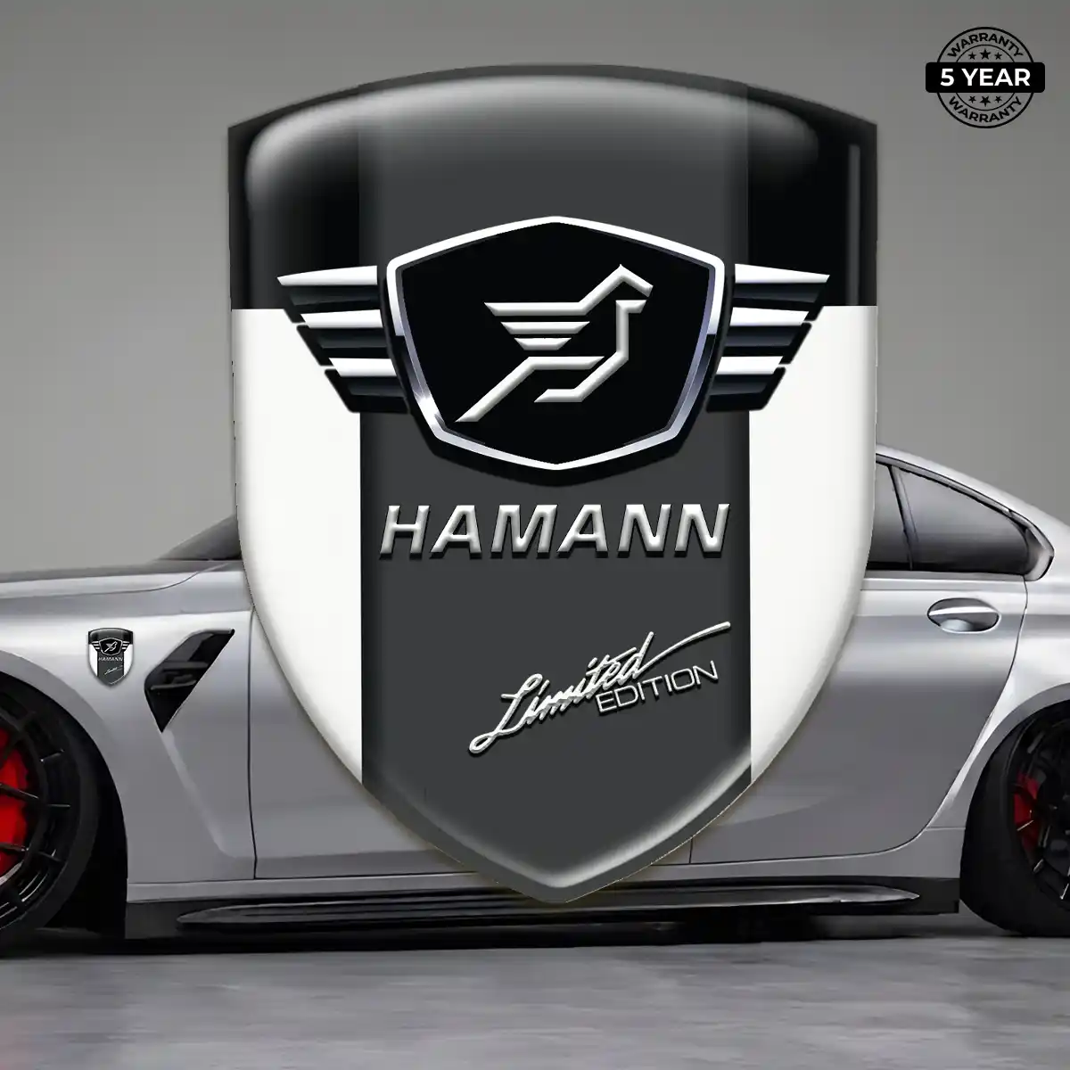 Hamman Gel Emblem Sticker Elite Finish
