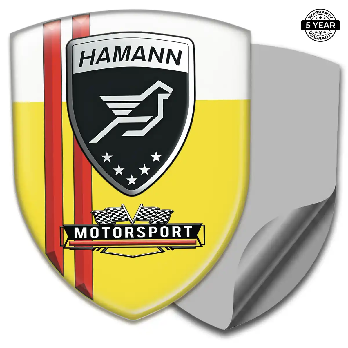 Hamman Gel Emblem Sticker Exterior Luxe