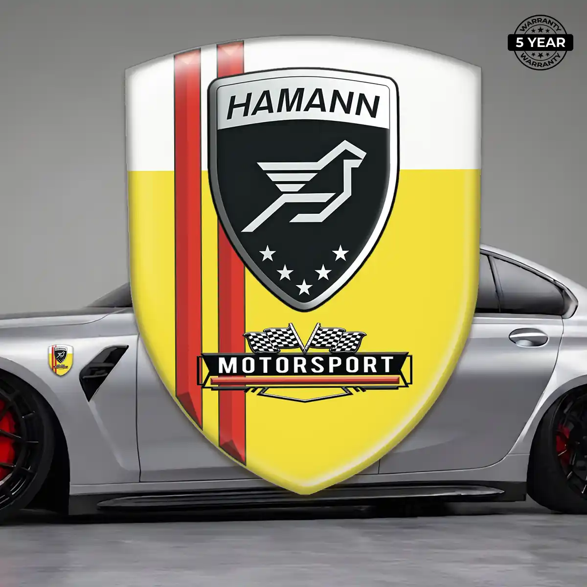 Hamman Gel Emblem Sticker Exterior Luxe