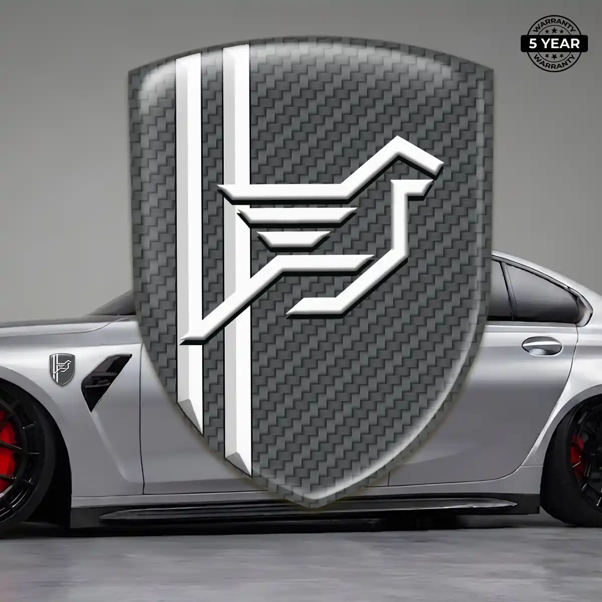 Hamman Gel Emblem Sticker Interior Elegance