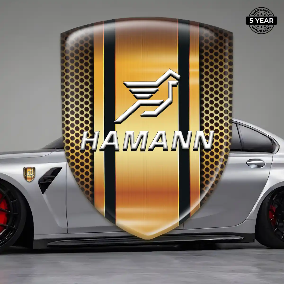 Hamman Gel Emblem Sticker Performance Style