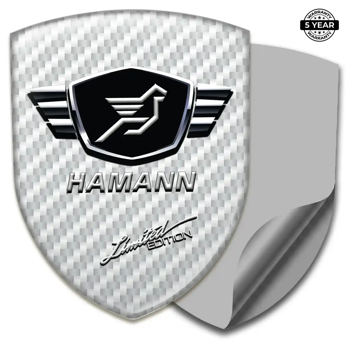 Hamman Gel Emblem Sticker Prime Quality