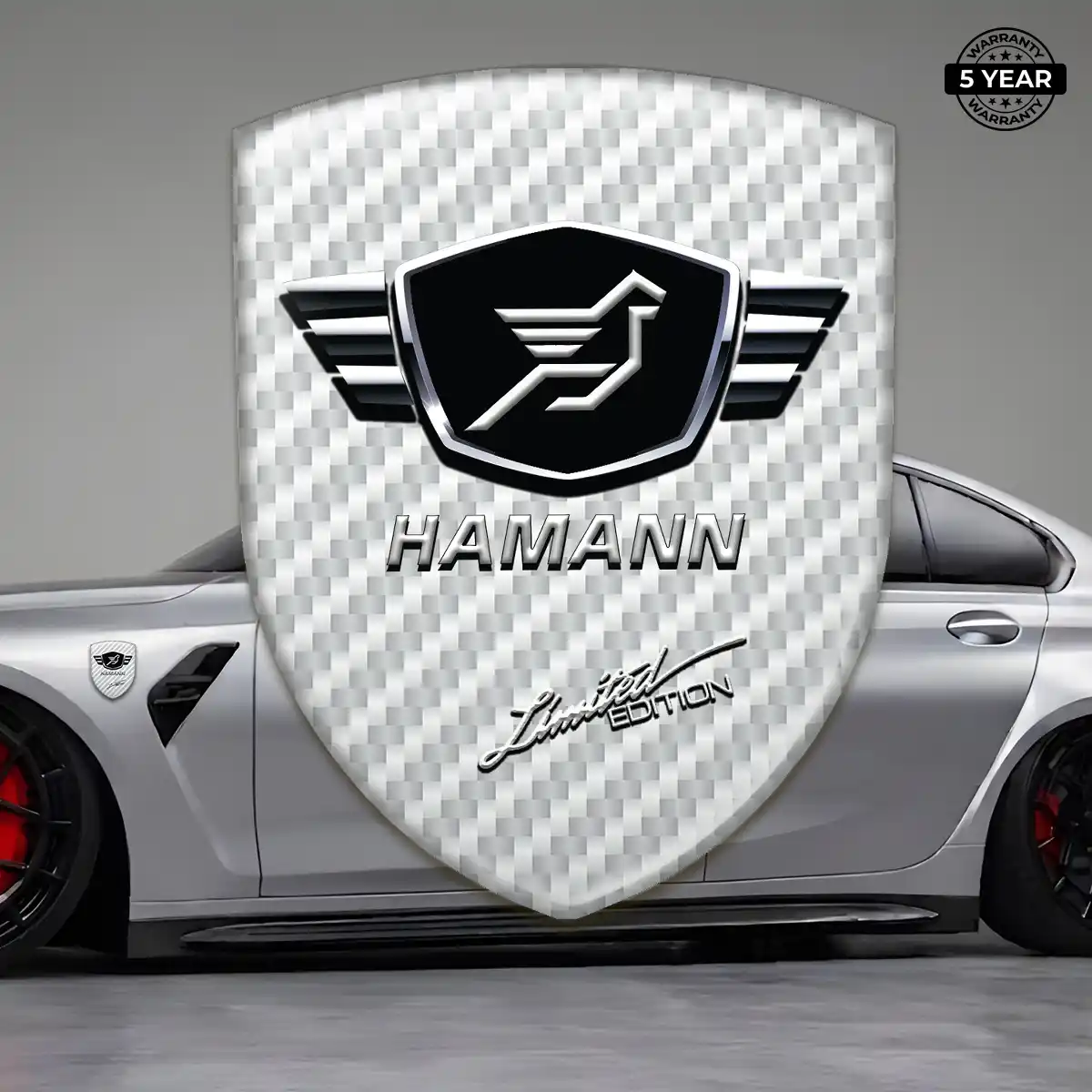 Hamman Gel Emblem Sticker Prime Quality