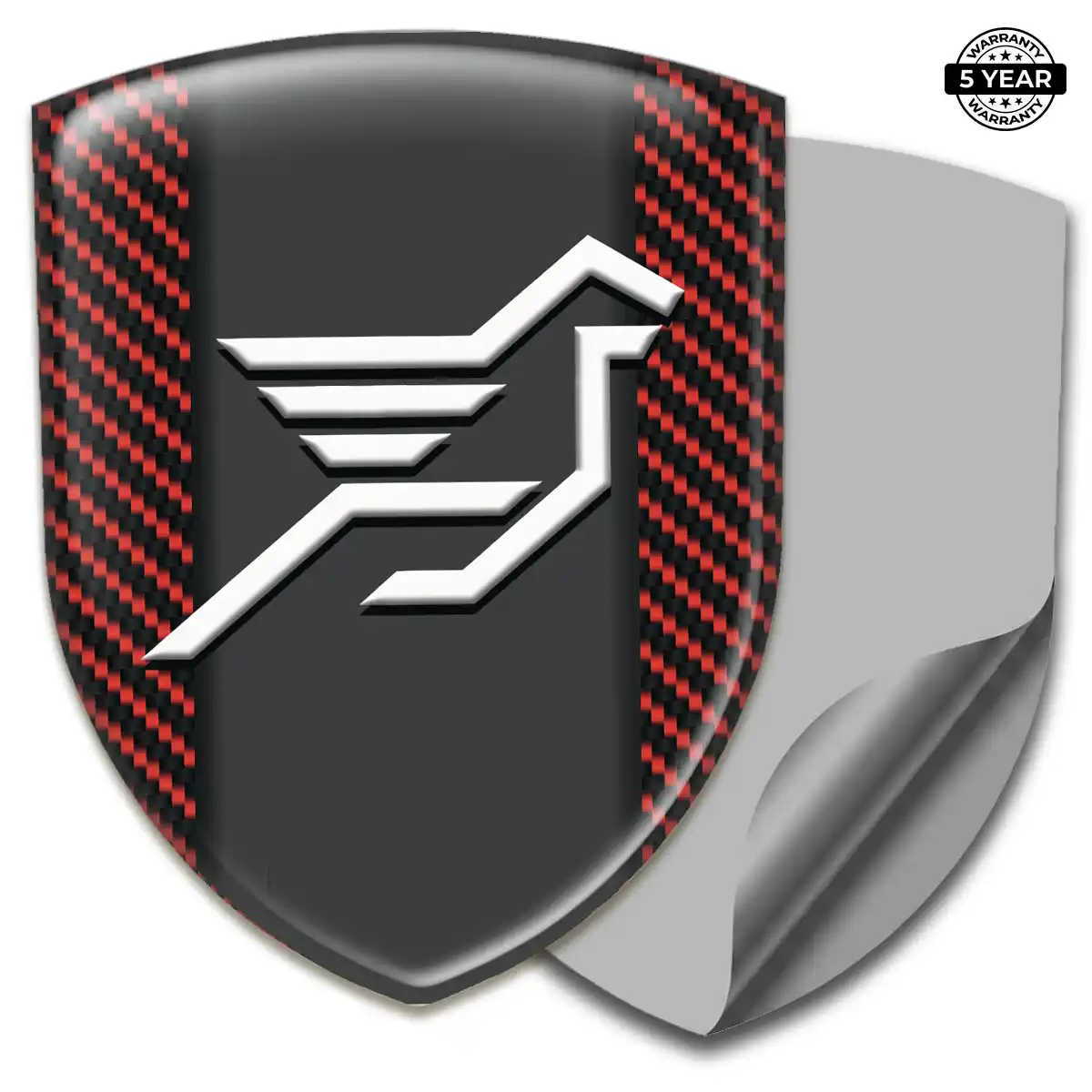 Hamman Gel Emblem Sticker Refined Design