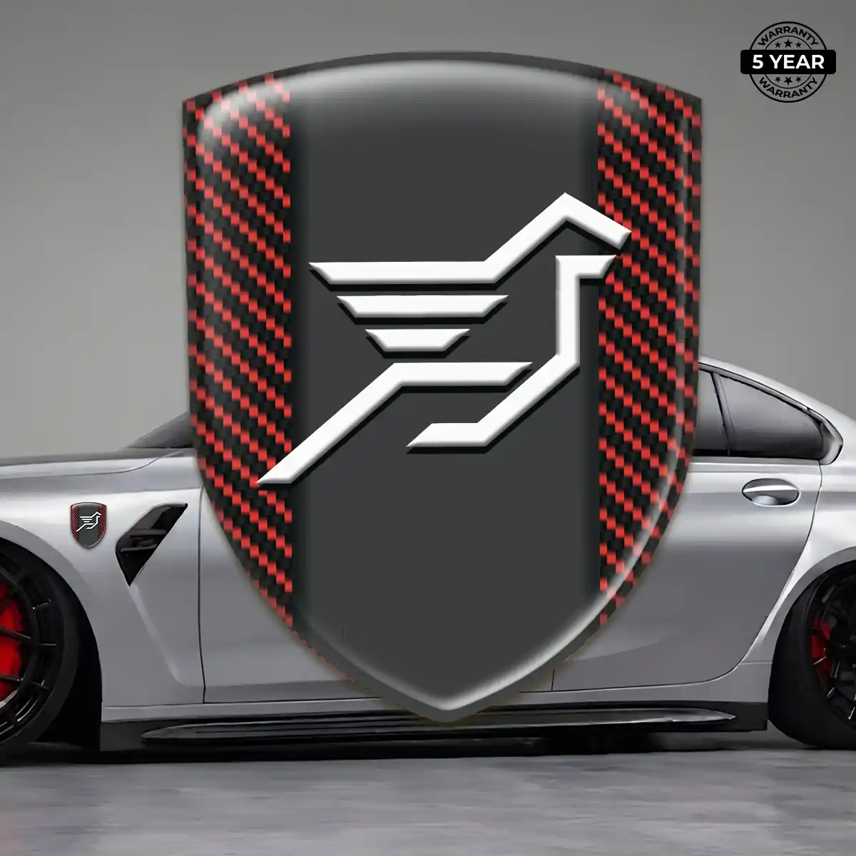 Hamman Gel Emblem Sticker Refined Design