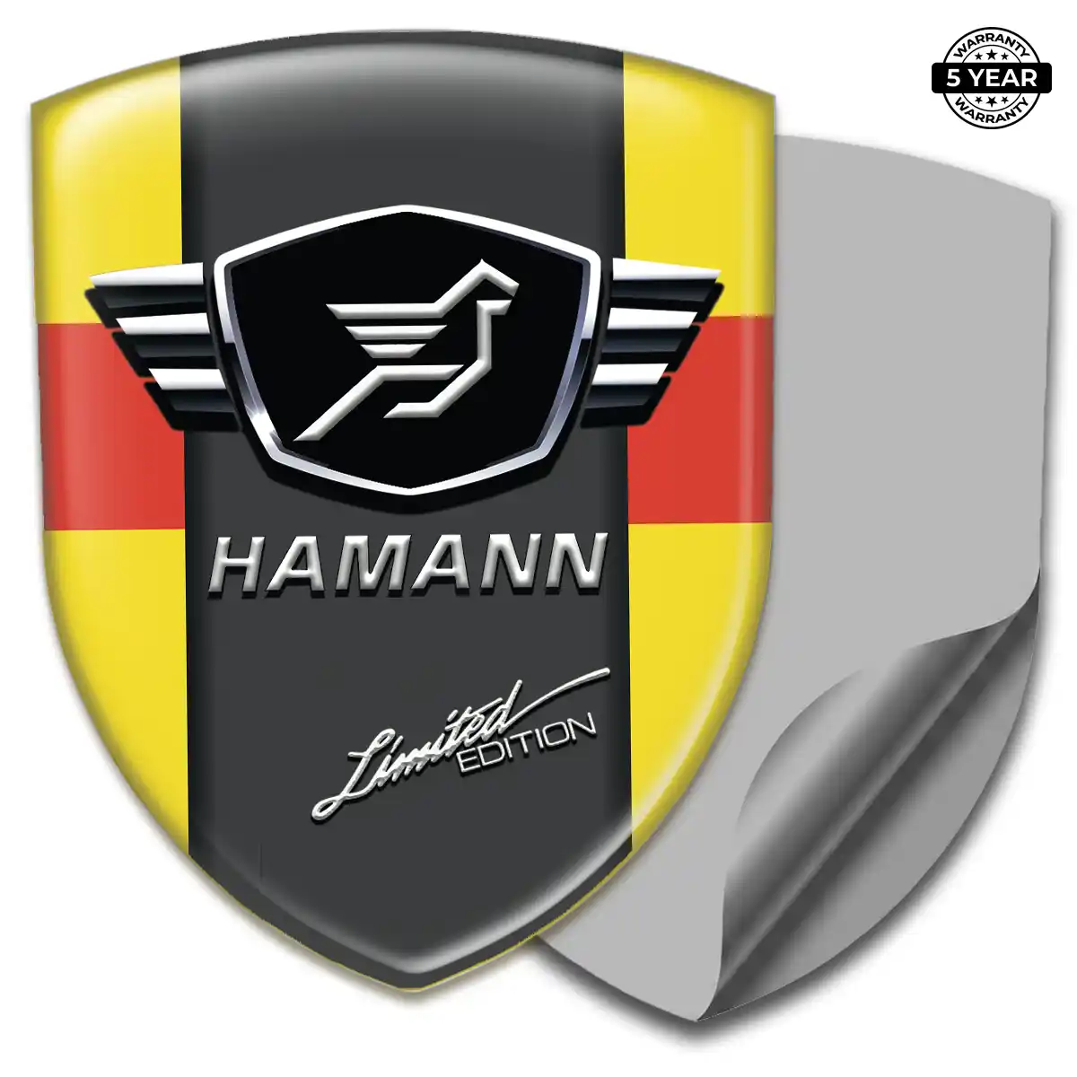 Hamman Gel Emblem Sticker Resin Elite