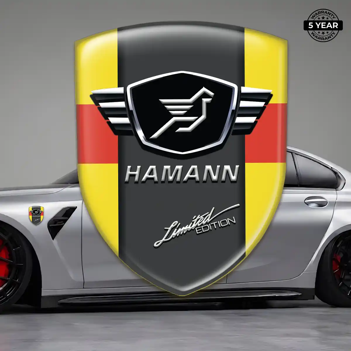 Hamman Gel Emblem Sticker Resin Elite