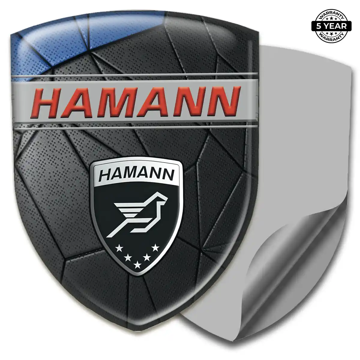 Hamman Gel Emblem Sticker Resin Luxe