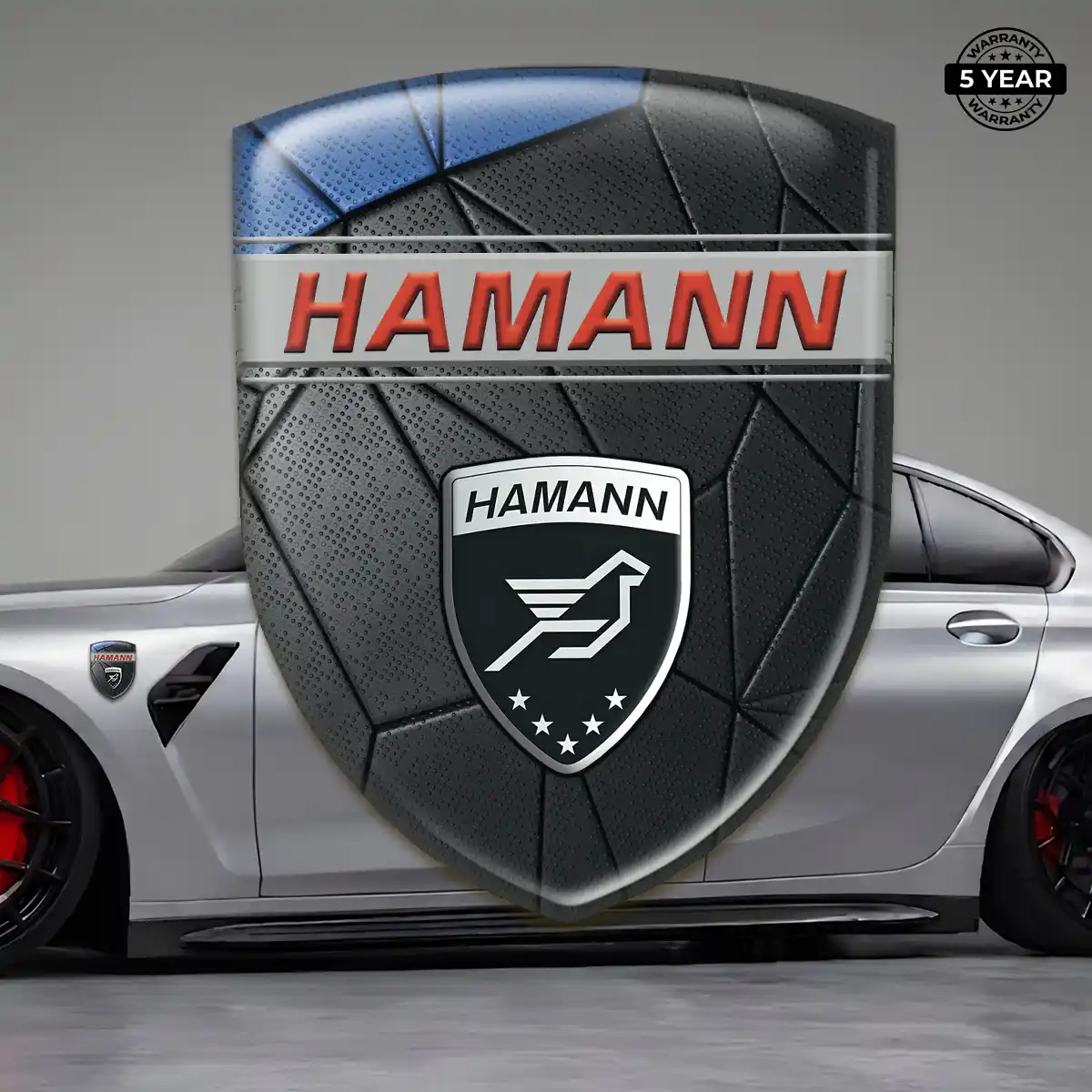 Hamman Gel Emblem Sticker Resin Luxe