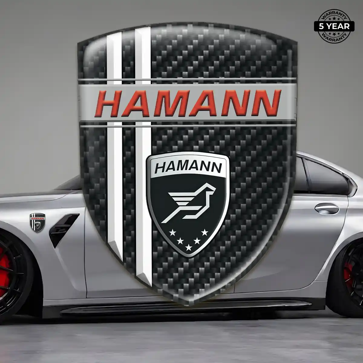 Hamman Logo Badge Exterior Luxe