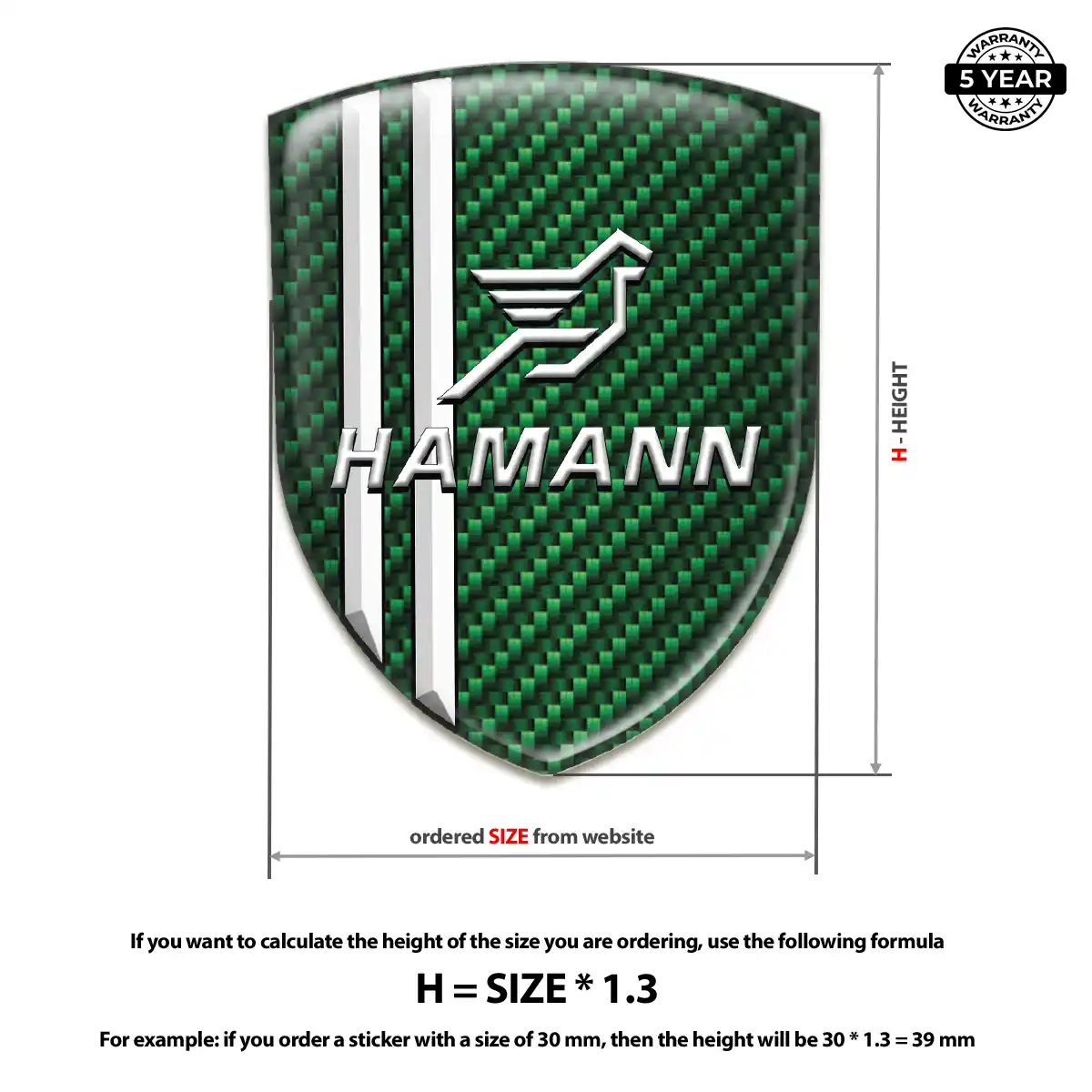 Hamman Logo Badge Interior Elegance