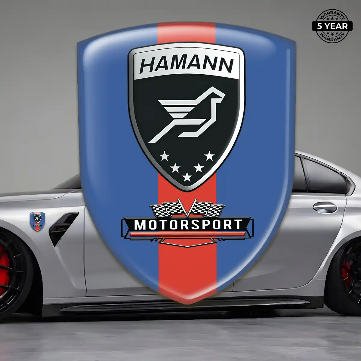 Hamman Logo Badge Interior Luxe