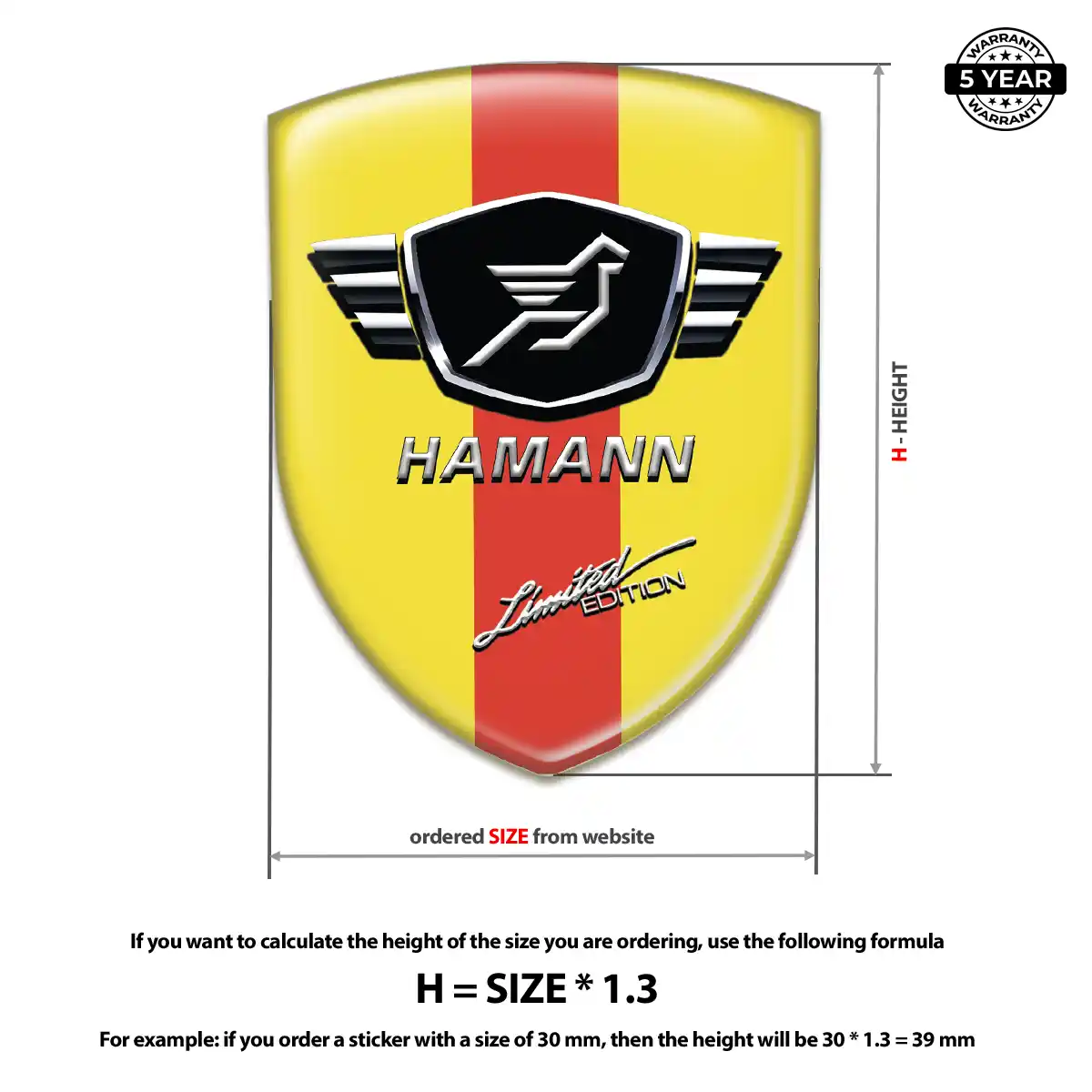 Hamman Logo Badge Prestige Line