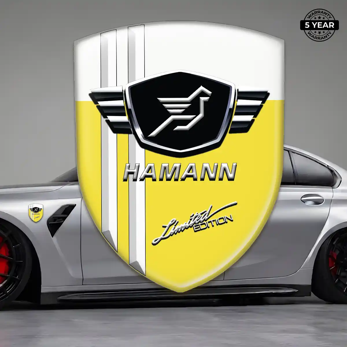 Hamman Logo Badge Resin Luxe