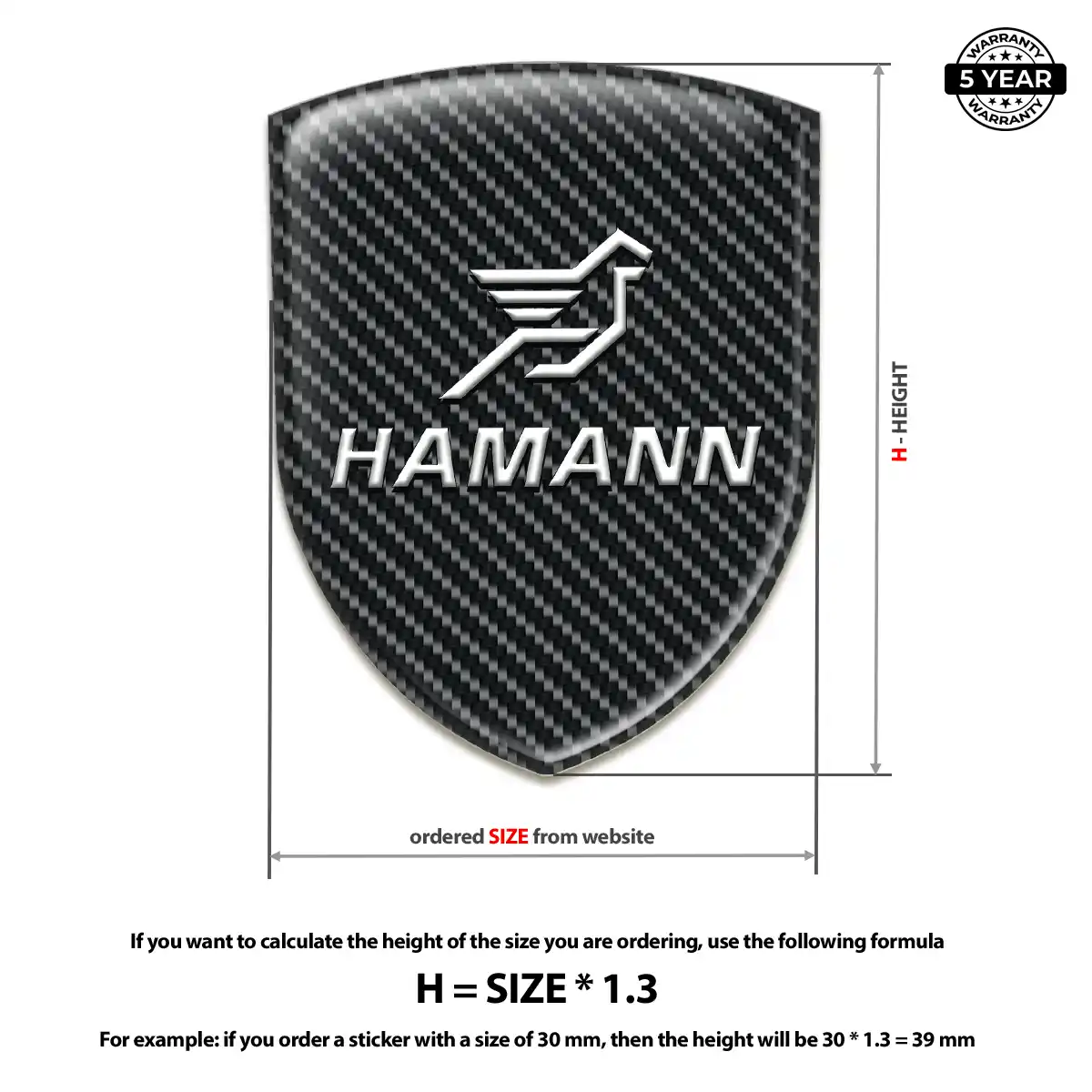 Hamman Logo Emblem Auto Tuning