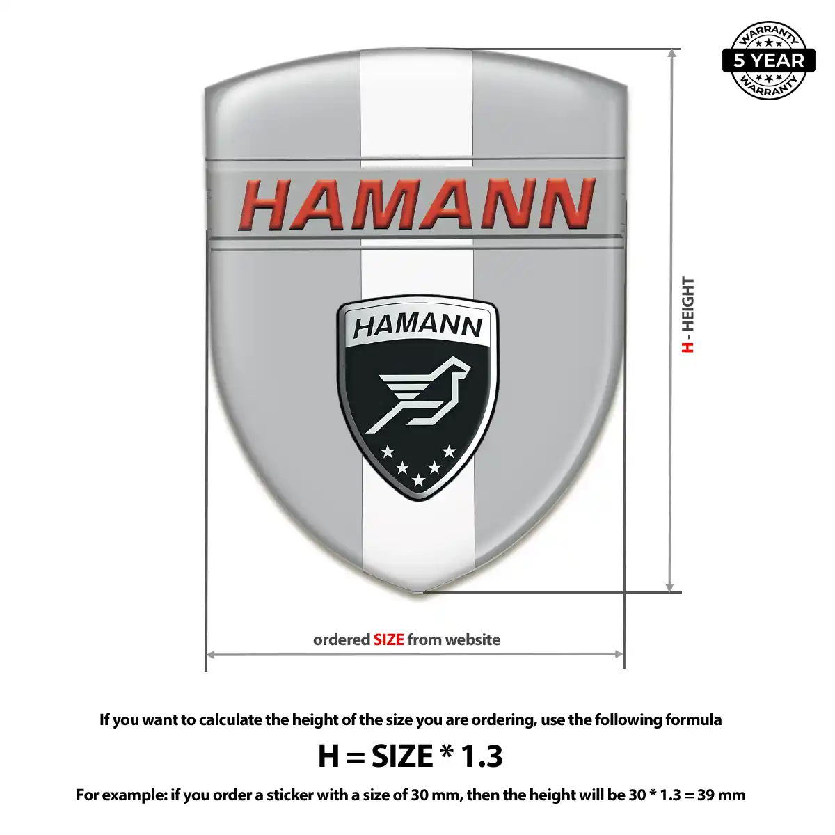 Hamman Logo Emblem Interior Luxe