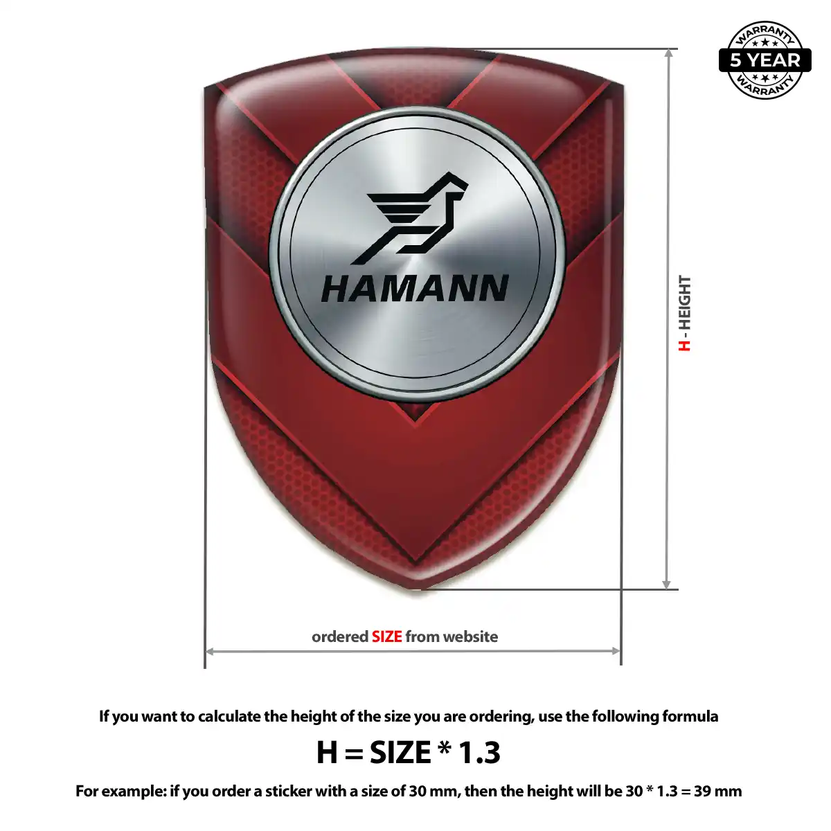 Hamman Logo Emblem Outer Style