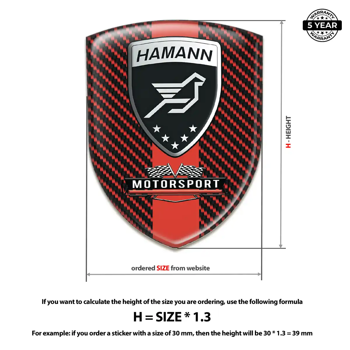 Hamman Logo Emblem Performance Style