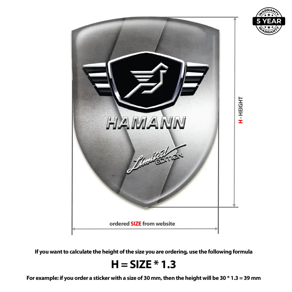 Hamman Logo Emblem Prime Quality