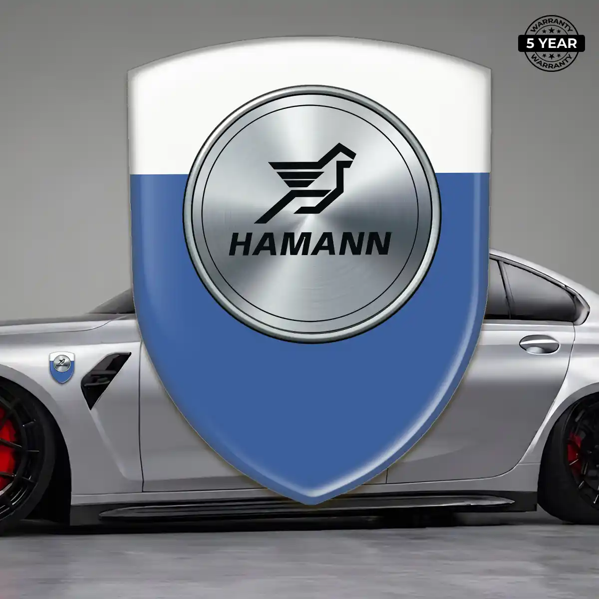 Hamman Logo Emblem Resin Luxe