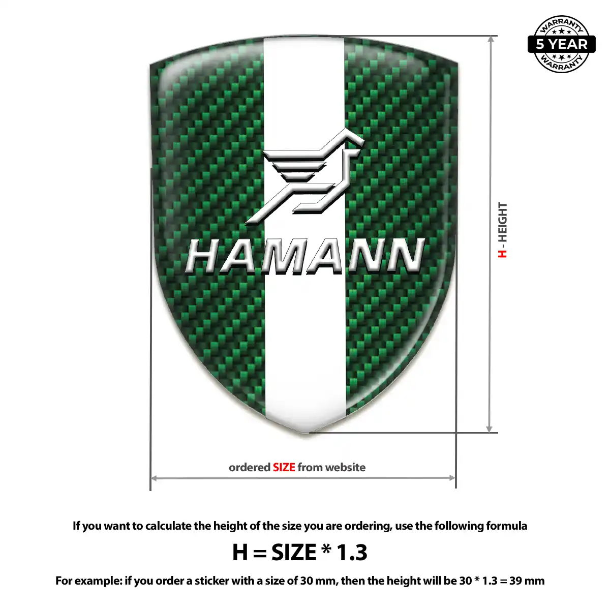 Hamman Logo Emblem Street Tuning